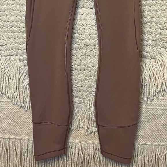 LULULEMON antique bark In Movement 7/8 Tight Everlux 25" leggings 4 - Picture 4 of 9